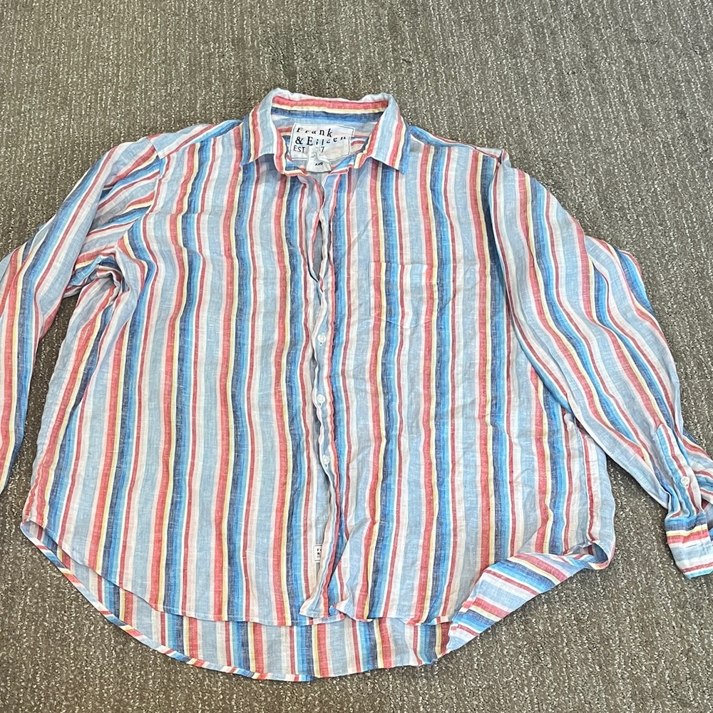 Frank & Eileen EILEEN Relaxed Button-Up Shirt